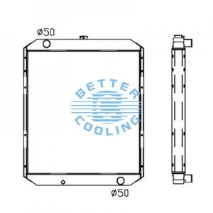 All Aluminum Radiator For Nissan  Dpi: