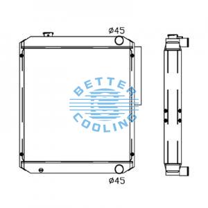All Aluminum Radiator For Honda Fit/jazz Dpi: