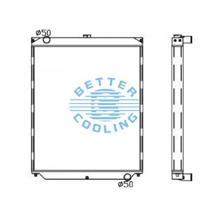 All Aluminum Radiator For   Dpi: