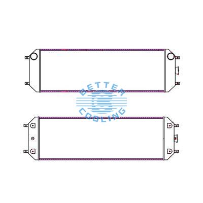 All Aluminum Radiator For Cm Hit Zaxis 200-3 Dpi: