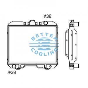 All Aluminum Radiator For   Dpi:2370