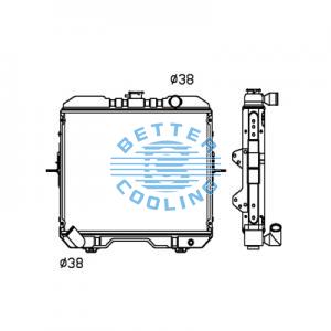 All Aluminum Radiator For Nissan Nissan Mt Dpi: