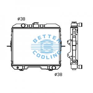 All Aluminum Radiator For Mitsubishi Galant/legnum  Mt Dpi: