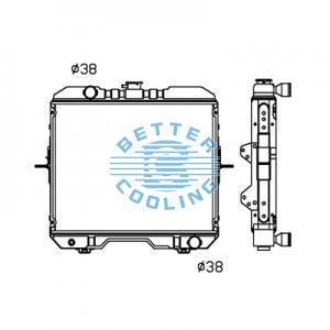 All Aluminum Radiator For Nissan  Dpi:1276