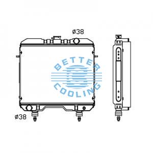 All Aluminum Radiator For Toyota Sienna  At Dpi:2682