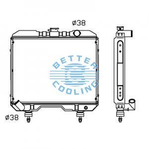 All Aluminum Radiator For Isuzu D-max Dpi: