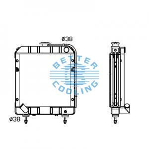 All Aluminum Radiator For Nissan Skyline  Mt Dpi: