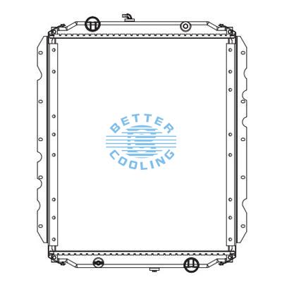 High Performance Truck Radiator For Bus  Oem: