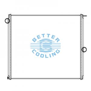 High Performance Truck Radiator For Mitsubishi Canter 4.2d 4d33 02- Mt Oem: