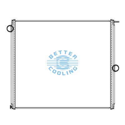 High Performance Truck Radiator For Ford Sterling L9000, L9500, L9522  Oem: F4hz8005/h1003298, Al1220445, 1030097, 1040001, 1050056, 1101896