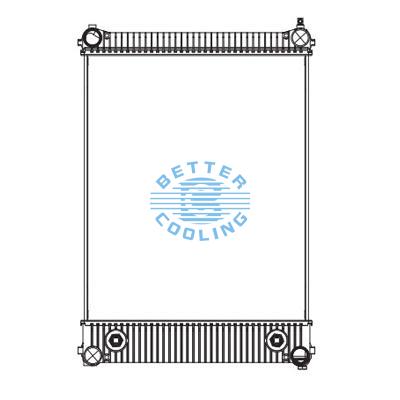 High Performance Truck Radiator For Freightliner Freightliner Oem:bhte6362