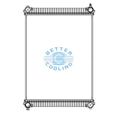 High Performance Truck Radiator For Freightliner Freightliner/acterra Q Model - Years: 2005 To 2007
M2, Mm Models & 106 Business - Years: 2006 To 2009 Oem: Bhtb9423/239199