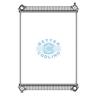 High Performance Truck Radiator For Freightliner Freightliner Oem: Bhtb83440/b8344