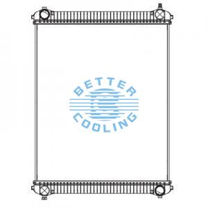 High Performance Truck Radiator For Iveco Stralis 260 S44/ S48/ S54/ S56                      Stralis 440 S35/s44/s48/s54/s56(02-) Oem: 41214447