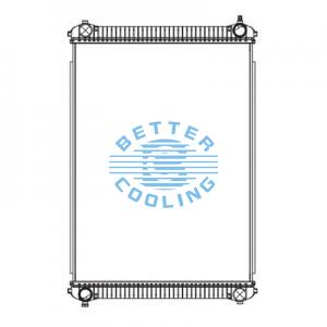 High Performance Truck Radiator For Freightliner Classic/ Classic Xl/ Fld Oem:239193