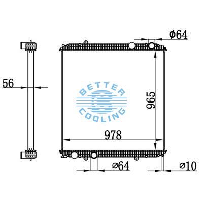 High Performance Truck Radiator For Freightliner Freightliner Coronado Oem: Bht75048/75048/bht75084/75084/bhtb5323/b5323/bhtc8987/bhtd9576/d9576/bhtb4979/b4979/bhtf0149/f0149/bhtc0964/c0964/bhtb6291/b6291/spi200117/200117/239010/239365/fre13/bt7157c/43726
