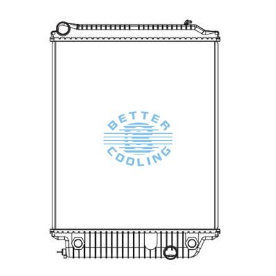 High Performance Truck Radiator For Freightliner Columibia Oem: Vab1003748/1003748/vab1040293                                                                   1040293/ Vab1050207/1050207, Vab1102619, 1102619, 3100-81, 238619
