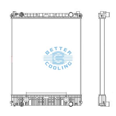 High Performance Truck Radiator For Freightliner 2008-2009 Sterling Acterra
2008-2013 Freightliner M2 / 106 Business Class Oem: 0525340011, Bhts2726001, Bhtp4022001, A0525424011, A0525424001, Fr76oc, Bhtx5435001, X5435001, A0525424003, Bhtt3153001, T31530