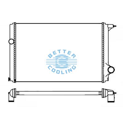 High Performance Truck Radiator For Freightliner  Oem: