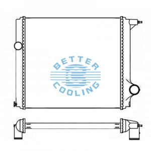 High Performance Truck Radiator For Scania 3-series (87-) Oem: 1781365
