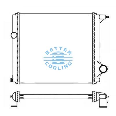 High Performance Truck Radiator For Freightliner  Oem: