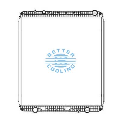 High Performance Truck Radiator For Freightliner Cascadia Oem: