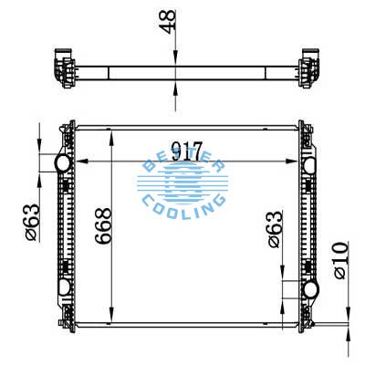 High Performance Truck Radiator For  Fld & Century Class (1992 To 2003) 
Fl112 (1997 To 2004)
Sterling L, Lt 7500 & L, Lt 8500 (2004 To 2007)
Under 425 Hp  Oem: 5016397001/bhtc1673, 376761611, 800004, 0516377001, 0516378000, 0516378001, 0516397000, 051639