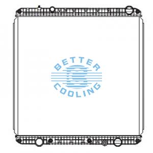 High Performance Truck Radiator For Mitsubishi Super Great (96)                                                       Super Great Kcfp543d / Fv513hr/ Fv514hr/fv 543hr(96)  Oem:  Me293421/ Me294406 /me298280/ Me298415
