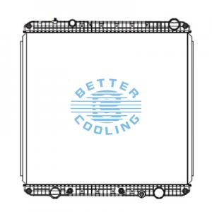 High Performance Truck Radiator For Mercedes-benz Auwarter Bus/ Kassbohere Bus/neoplan Bus/cityliner/ Setra Bus/ Solaris Bus Oem: 032109920/11009035/36061016022/1663897/170922911