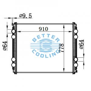 High Performance Truck Radiator For Scania  R 340/380/420/470/500/580/620(04-) Oem: 1527653/1741588/1784616/0570485/1769997