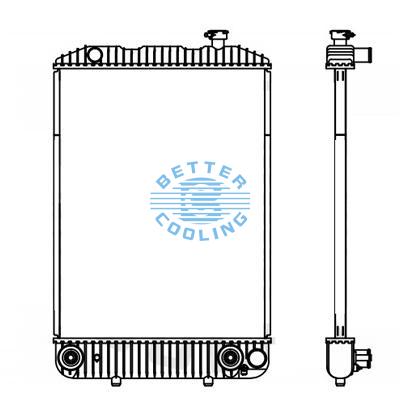 High Performance Truck Radiator For Gmc   Oem: 52470229