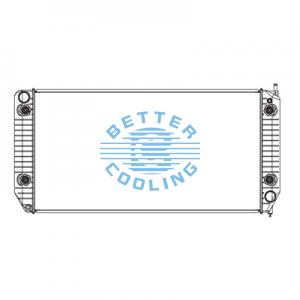 High Performance Truck Radiator For Mitsubishi Super Great (96)                                                       Super Great Kcfp543d / Fv513hr/ Fv514hr/fv 543hr(96)  Oem:  Me293421/ Me294406 /me298280/ Me298415