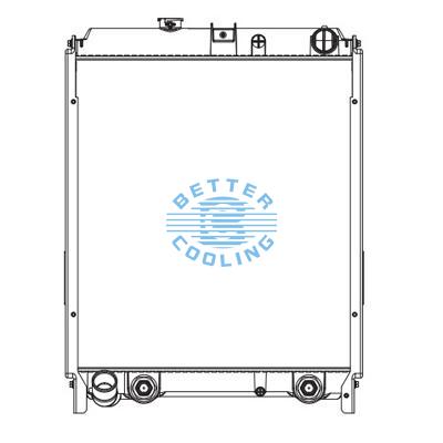 High Performance Truck Radiator For Hino Hino Oem: 16400-e0070/16400e0071/5900-13st/s160906840