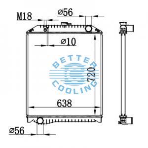 High Performance Truck Radiator For Freightliner Freightliner Oem: Bhtf1578/bhtd5968