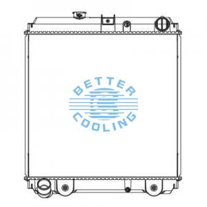 High Performance Truck Radiator For Isuzu Elf 6.8t(00-) Oem: