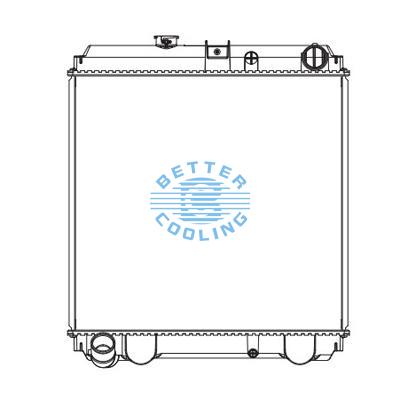 High Performance Truck Radiator For Hino 145/165/185 Oem: S160906860
