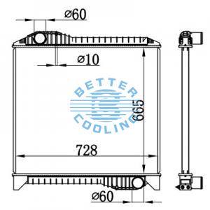 High Performance Truck Radiator For Freightliner 08--columibia Oem: