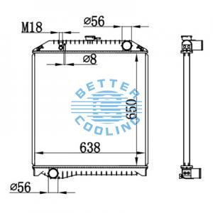 High Performance Truck Radiator For Freightliner Fl50, Fl60, Fl70, Fl80, Fl90 And Fl106  Oem: 0519756000