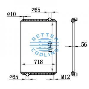 High Performance Truck Radiator For Freightliner Freightliner Sterling Oem: Bhtb9702