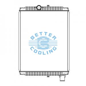 High Performance Truck Radiator For Mack Cx, Cxn Vision & Cxn613 Series
(years: 2003 To 2006)  Oem: 376753551, 3mf5541am, 3m55541m, Mac11, D0094, D0090, 3mf5541m, Mk8091, Mk8091pa, 44091, Ctvtm80913, 437394p, 7300-11pt