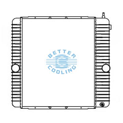 High Performance Truck Radiator For International/ford Ford - F650 & F750 (years: 2004 To 2007);  International - 3000, 3600, 3800, 4100, 4200, 4300, 4400, 4500, 4600 (years: 2002 To 2007)  Oem: 2504905c92, 3e009551000, 4c4z8005ha, Tr9328, Nav08, Cr9328,