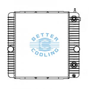High Performance Truck Radiator For Hino 238/258/268 Oem: 16400e0230/16400e0231
