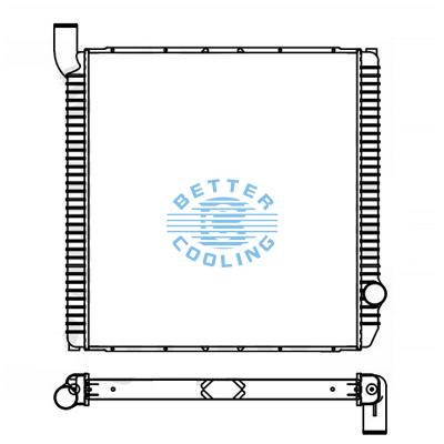 High Performance Truck Radiator For International  Oem: