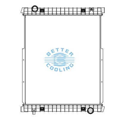 High Performance Truck Radiator For Iveco Eurocargo E18/e201/e20(01-) Oem: 500361629
