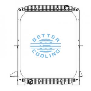 High Performance Truck Radiator For Peterbilt Kenworth - T680, T880, T2000 (years: 2008 - 2011)
Peterbilt - 365, 367, 387 (years: 2008 - 2011)
Peterbilt - 587 (years: 2011 - 2012)  Oem: