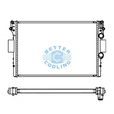 High Performance Truck Radiator For Iveco Daily (97-) Oem: 500303392/500396428/500396429
504008108/99487905/99488591