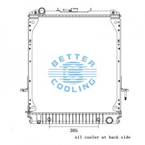High Performance Truck Radiator For Isuzu Is N Series (03-05) Gmc W Series Diesel(03-05) Oem: 8973331400/ 8973331410