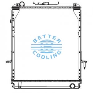 High Performance Truck Radiator For Mercedes-benz Econic 1823/1828/2628 Oem: 9575000103/9575000203