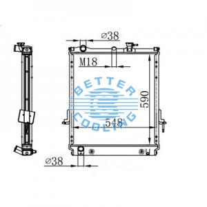 High Performance Truck Radiator For Freightliner 08-11 M2 & 106 Business Class Oem: 0525194003