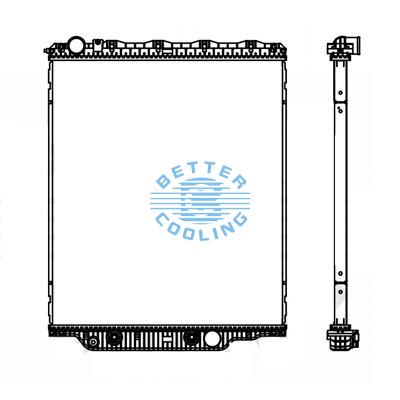 High Performance Truck Radiator For Mack Mack - Chu (2008), Chn & Gu Granite (2008 - 2010)
Volvo - Vhd Series (years: 2008 To 2010)  Oem: M5736100, M5855100, M5852100, 2mf559m, 21000184, 21000185, 85111315, 21095126, 21095128, 85112701, 21504538, 21504550